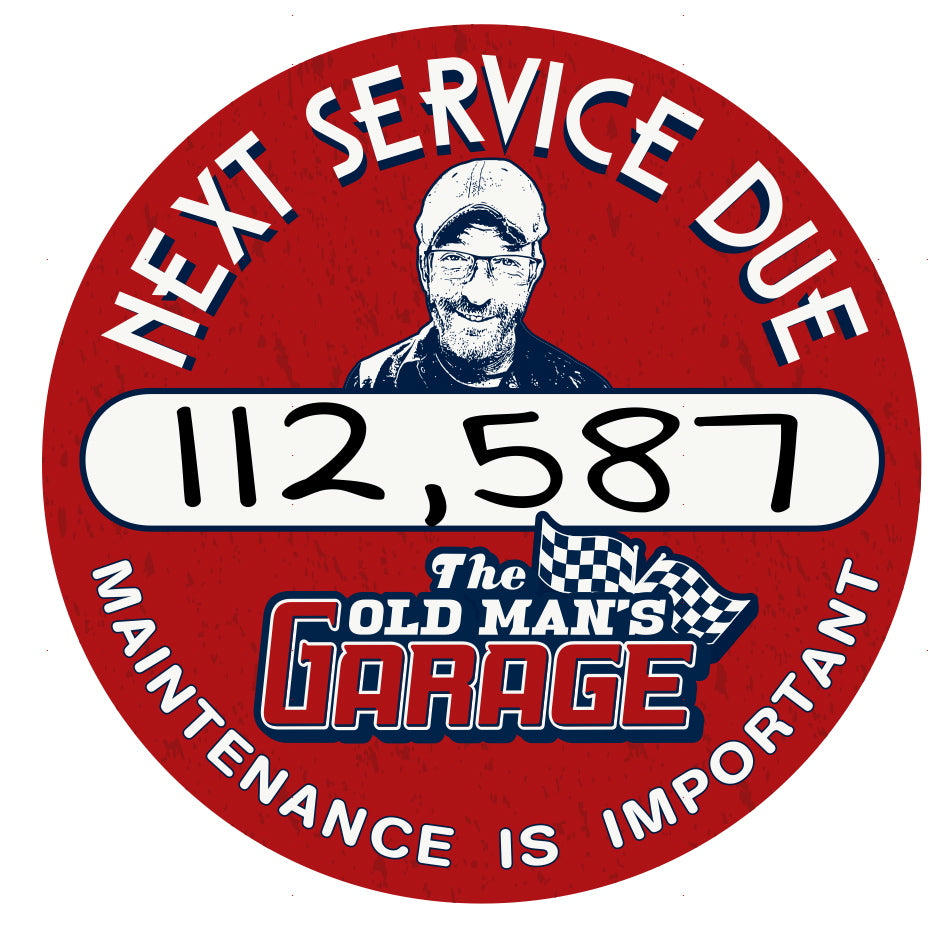 Decal 10 pack - Next Service Due