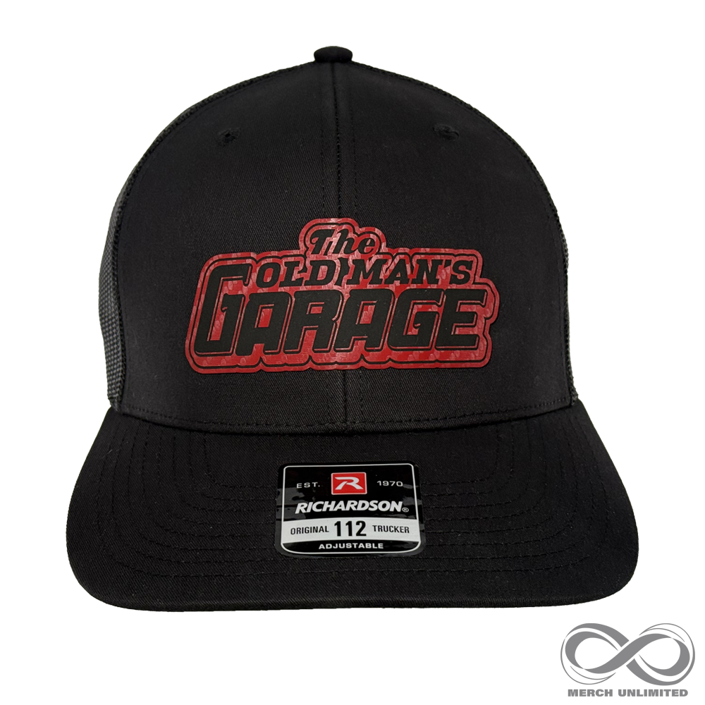 Red Carbon Fiber Snapback