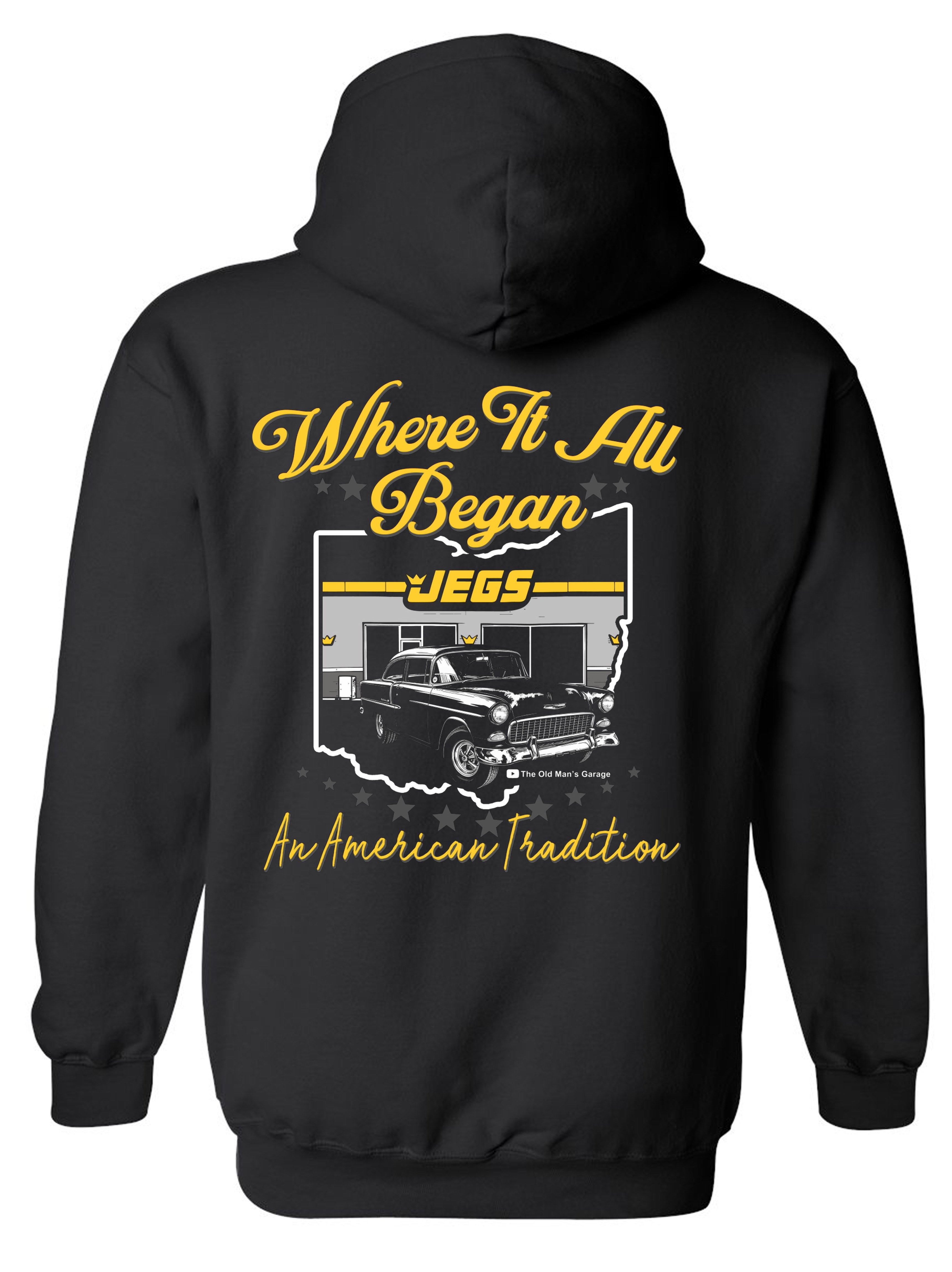 Jegs - An American Tradition HOODIE - Where It all Began