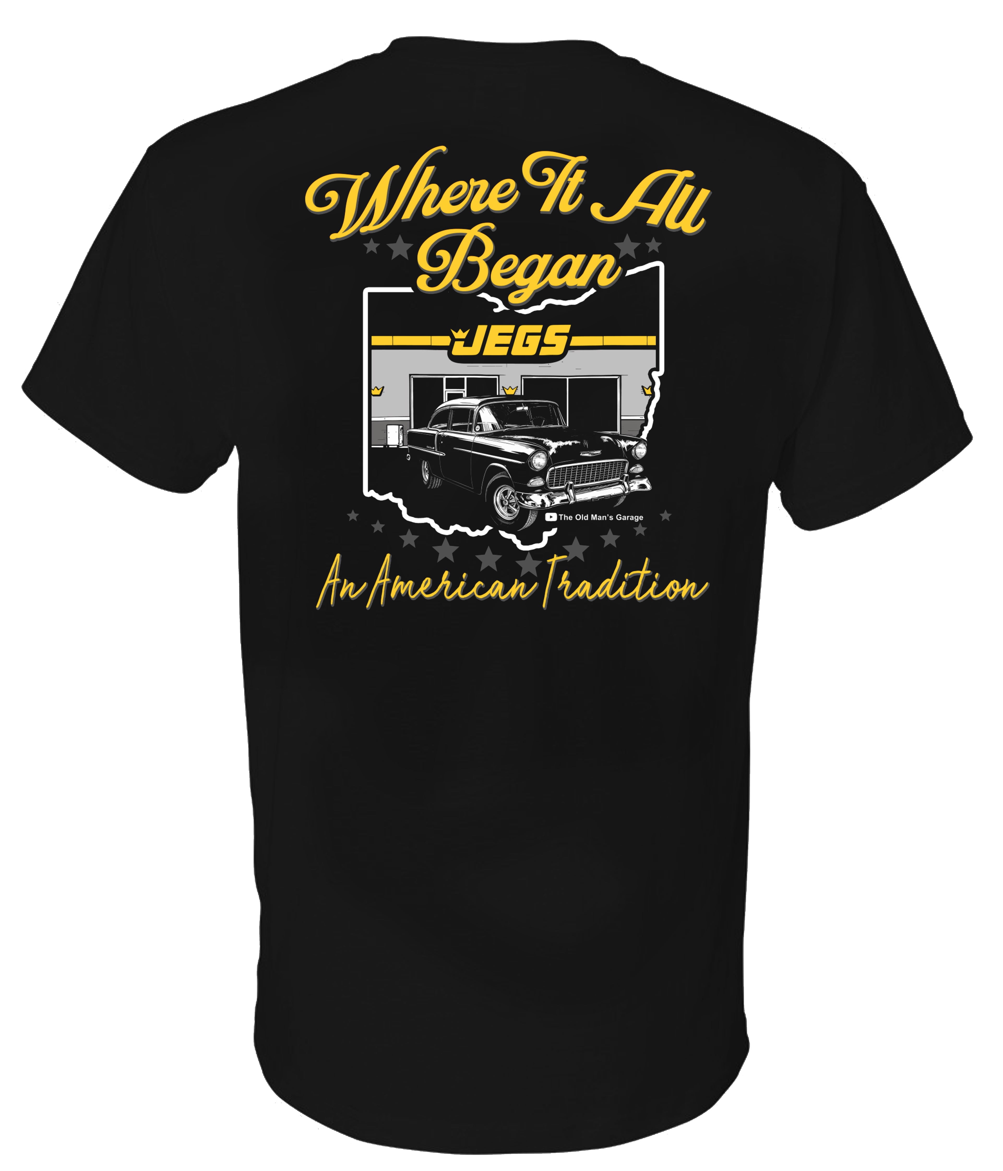 Jegs - An American Tradition T SHIRT - Where it all Began