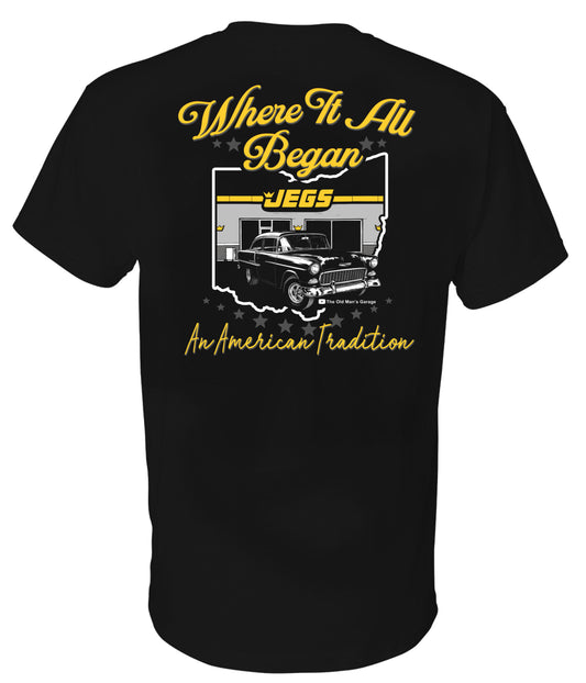 Jegs - An American Tradition T SHIRT - Where it all Began