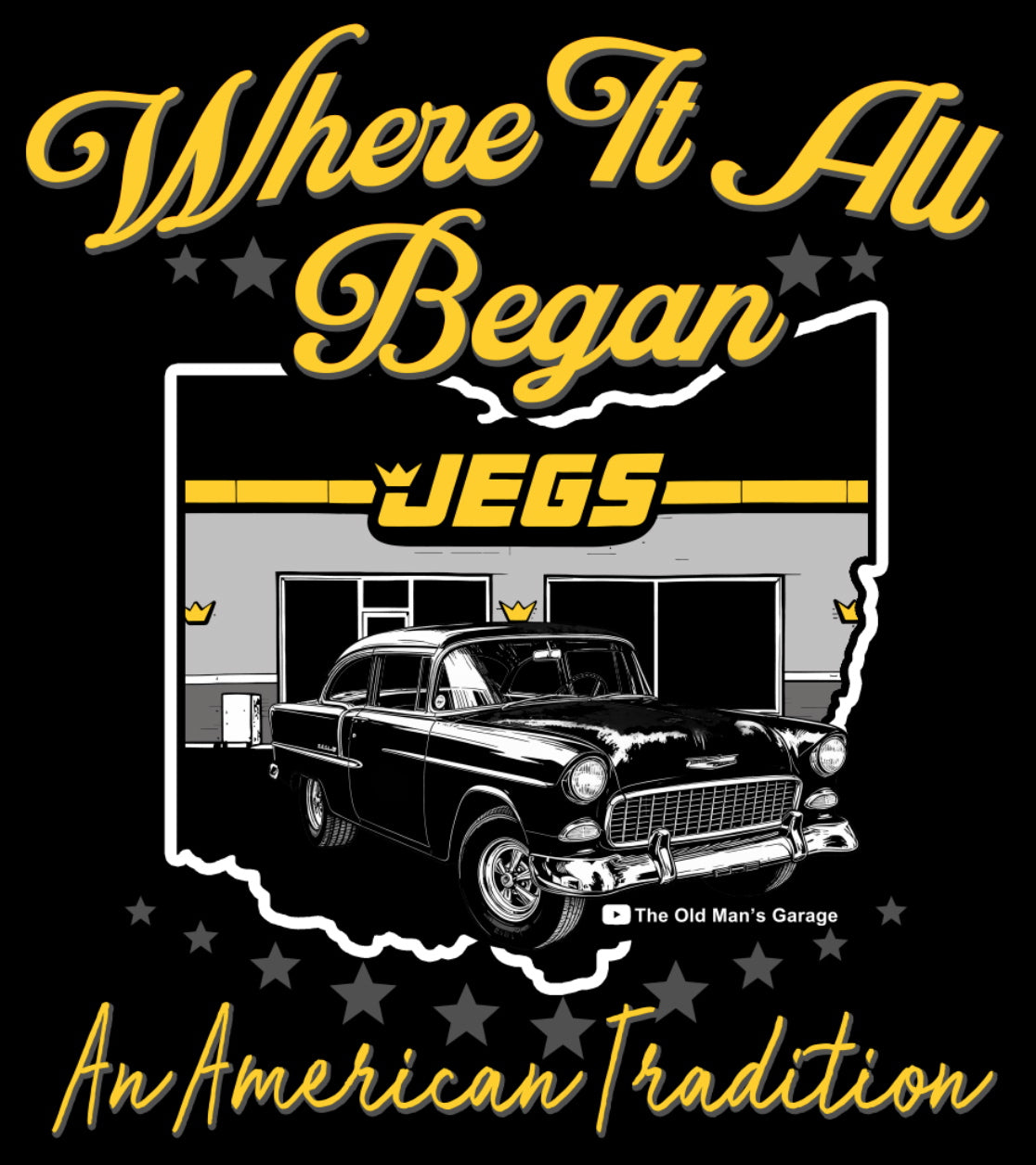 Jegs - An American Tradition HOODIE - Where It all Began