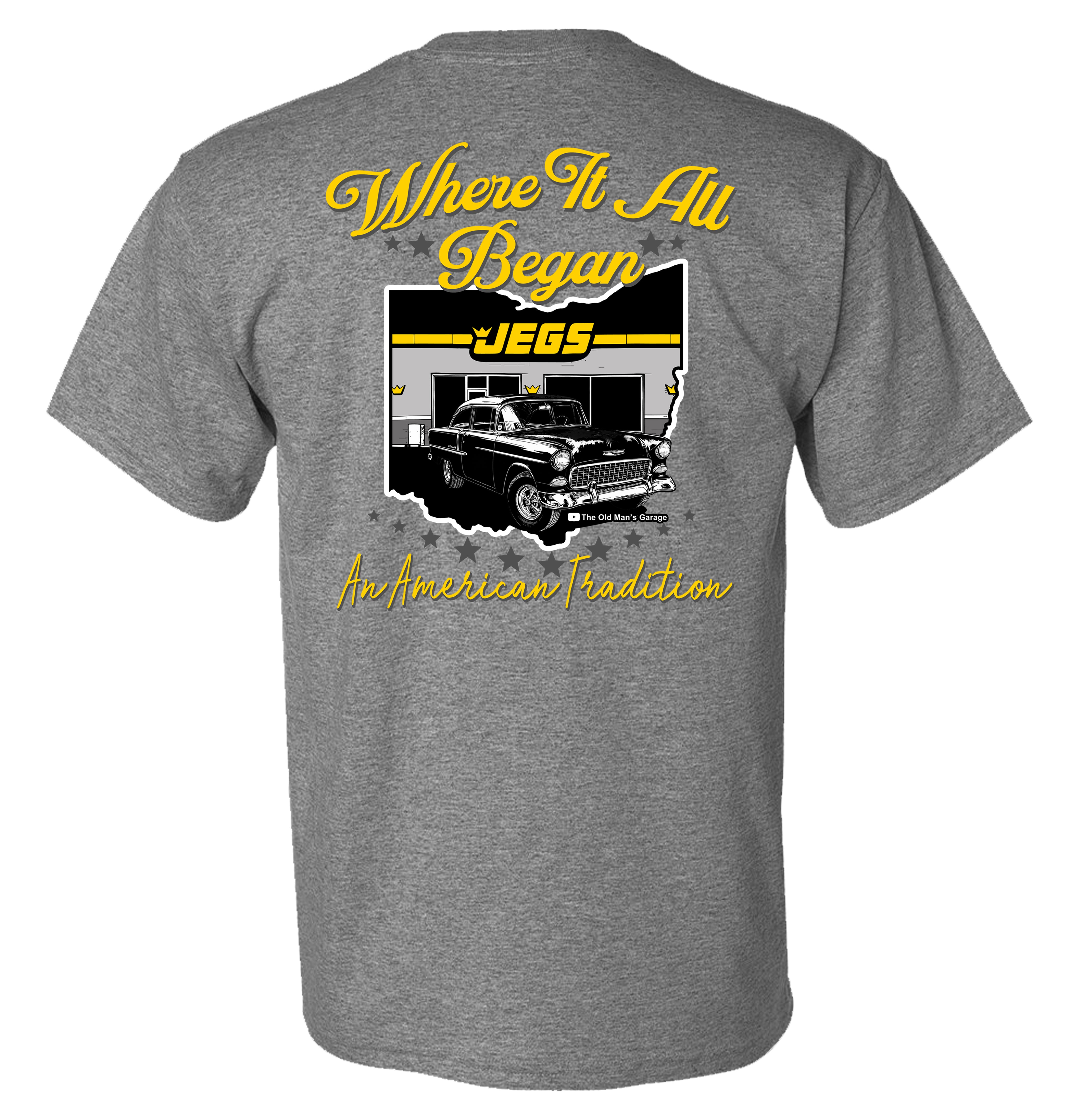 Jegs - An American Tradition T SHIRT - Where it all Began