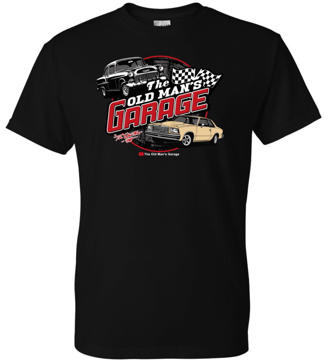 Kid's Old Man's Garage T Shirt