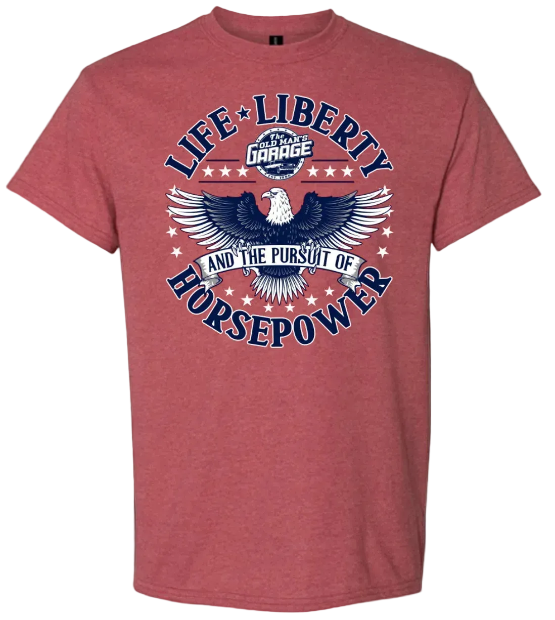 "Life, Liberty, & the Pursuit of Horsepower" T-shirt Main image