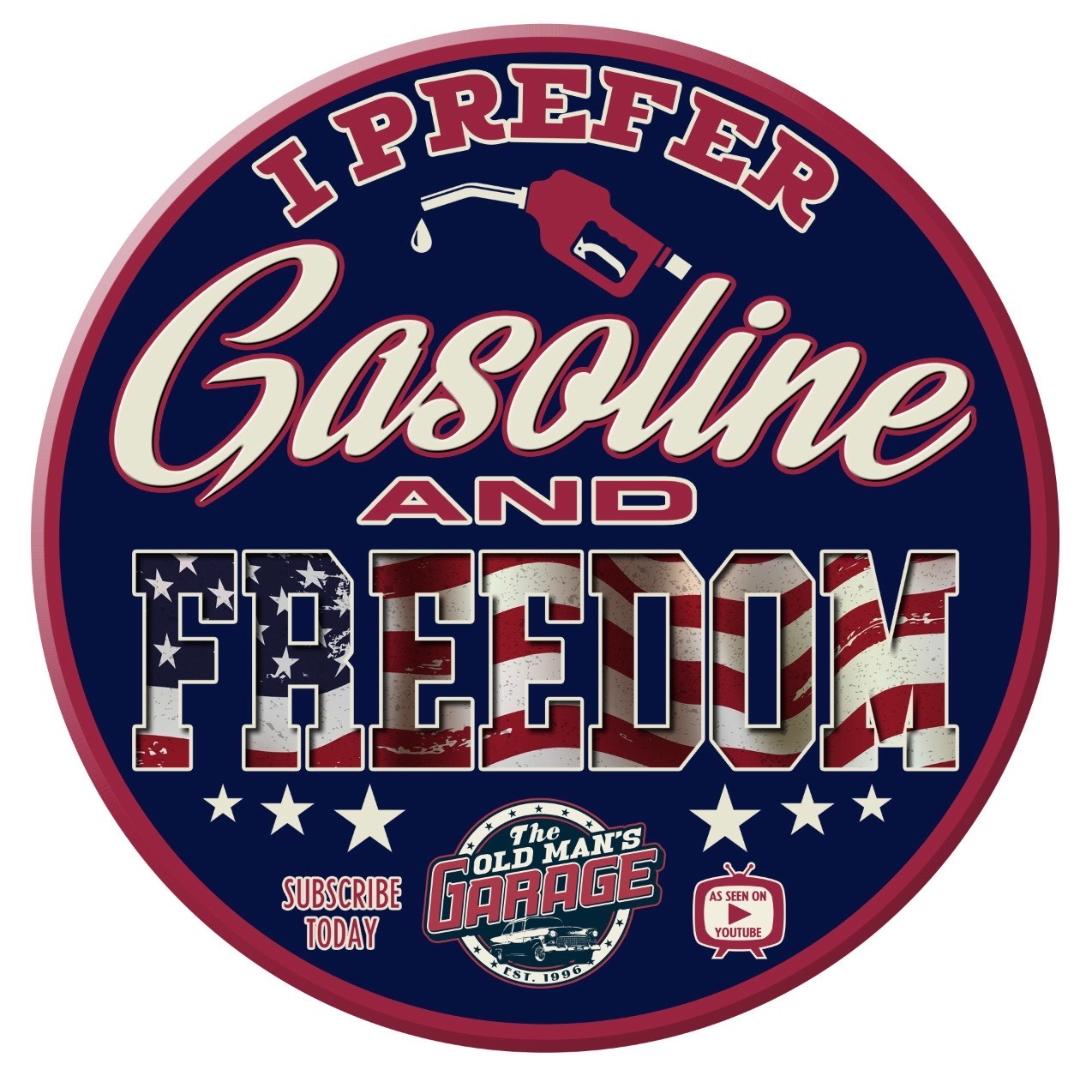 Decal 6 pack - Gasoline & Freedom